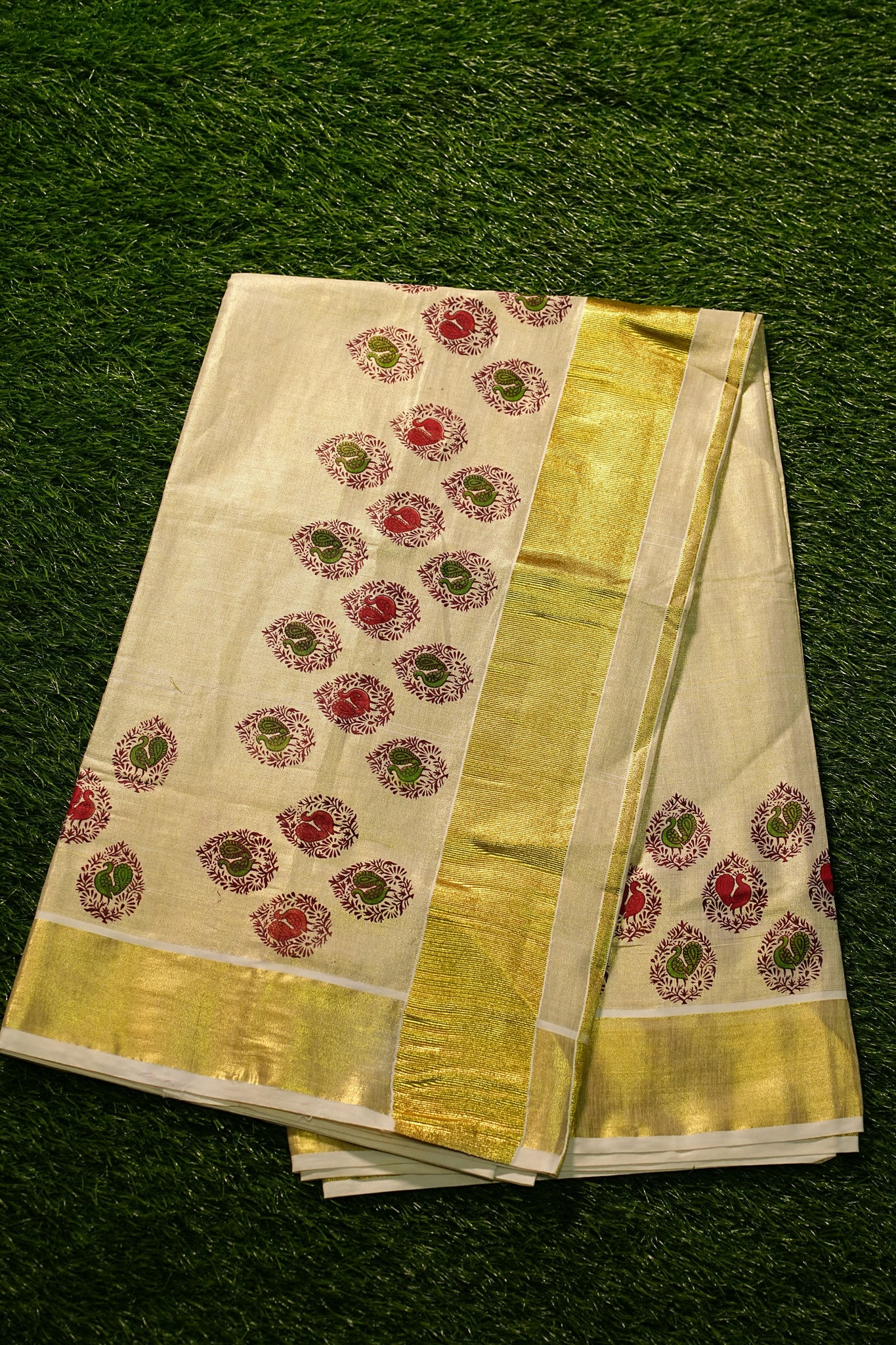 kerala sari for kids 8-9 year : Amazon.in: Fashion