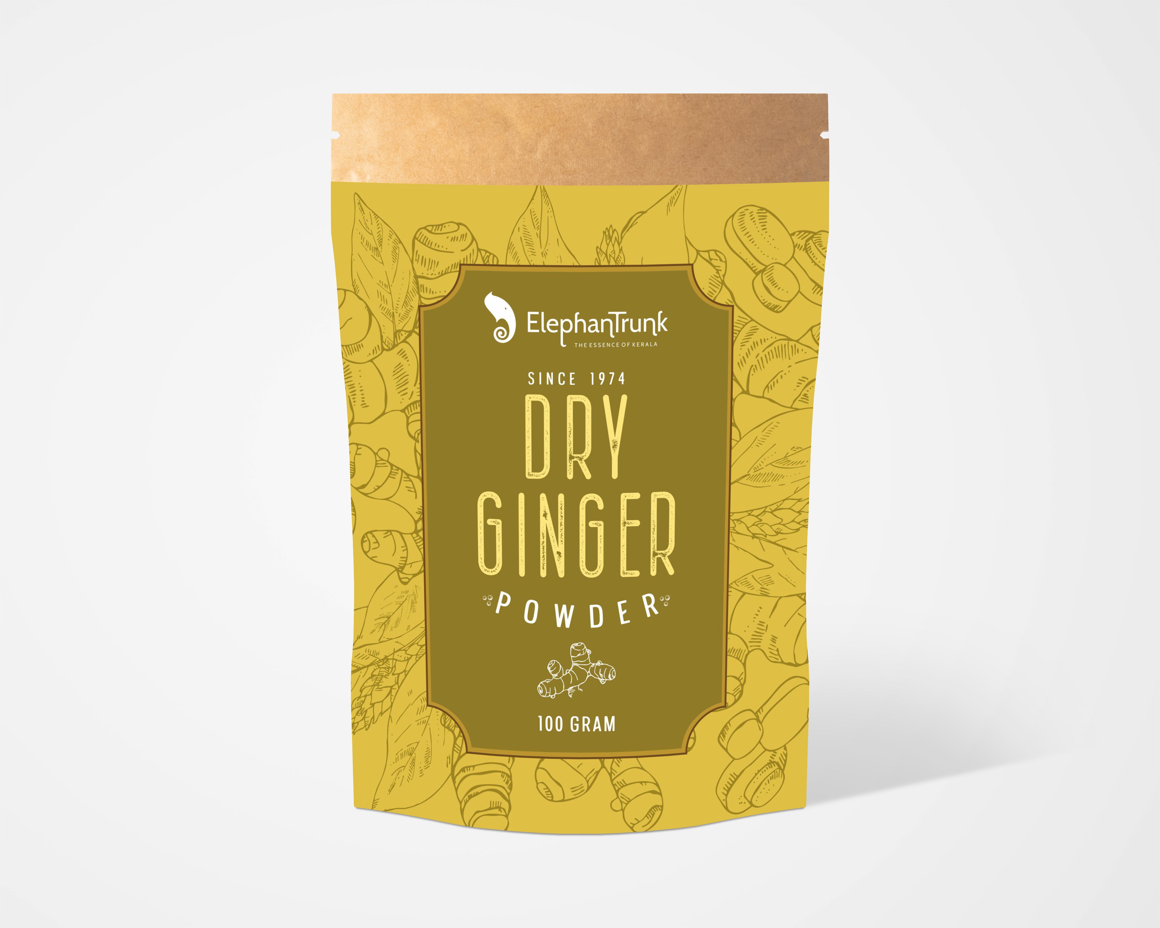 100% Pure Natural Dry Ginger Powder