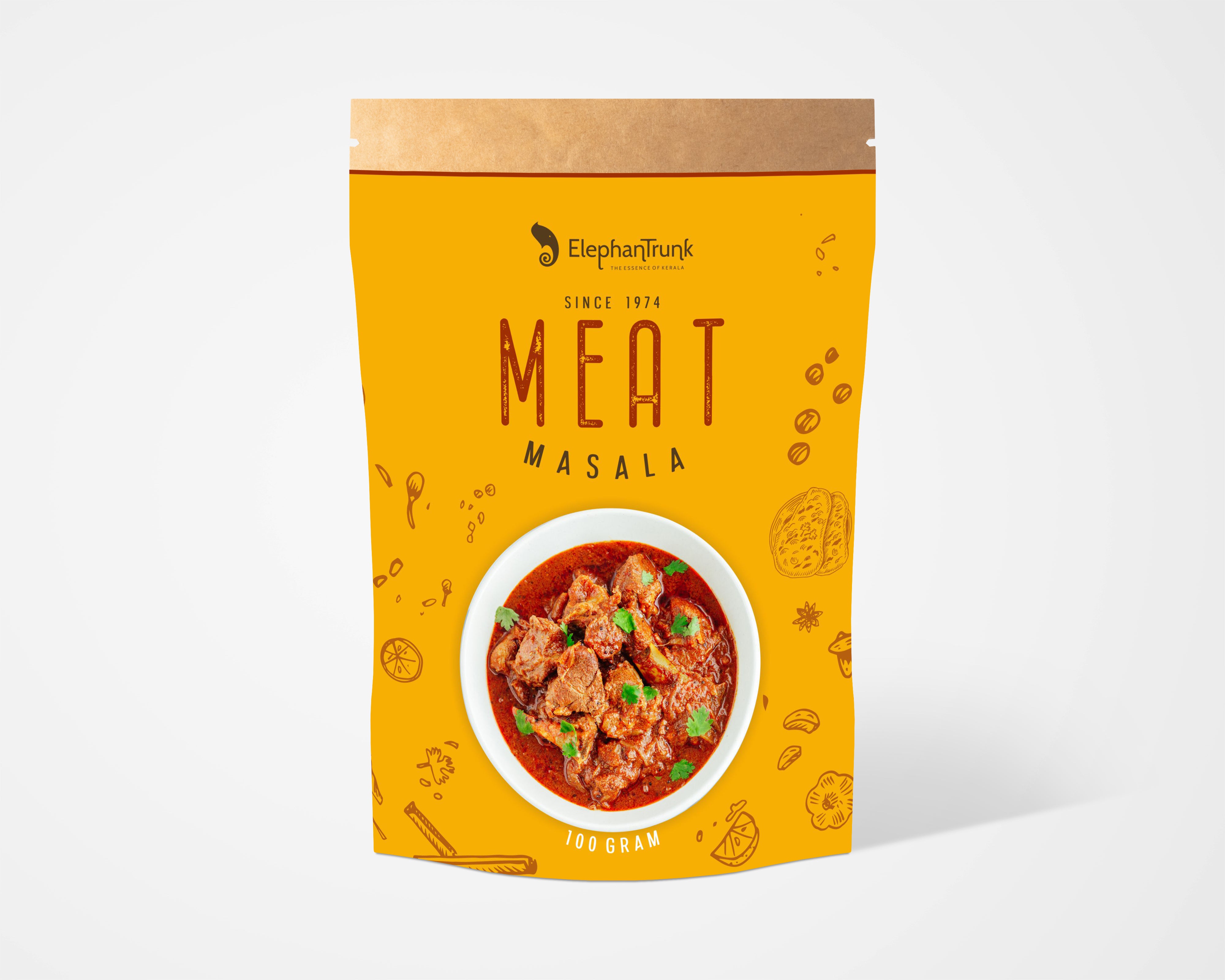Authentic Instant Meat Masala from Kerala